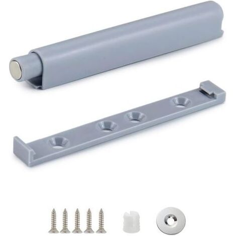 10PCS Poussoir Porte Placard, Loquets Magnétique pour Meuble de Cuisine, Placards, Tiroirs (1/5)