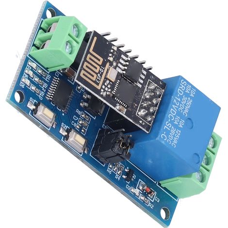 Module relais unidirectionnel, 2 modes de fonctionnement, ESP-01, modules relais WiFi pour téléphone intelligent (1/5)
