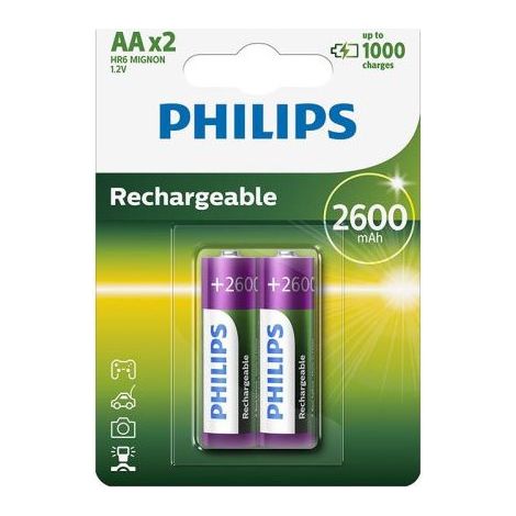 Batteries type AA Philips R6B2A260 10