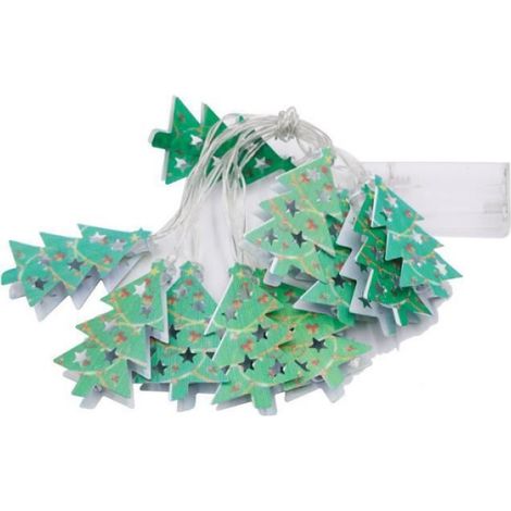 Guirlande lumineuse - - 3m - LED - Blanc - Extérieur (1/4)