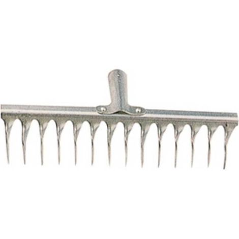 RASTRELLO A 14 DENTI AEREATORE ZINCATO