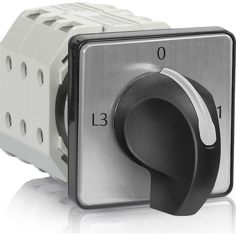 Interrupteur à came RS PRO, 4 contacts , Unipolaire, 16A ( Prix pour 1 )