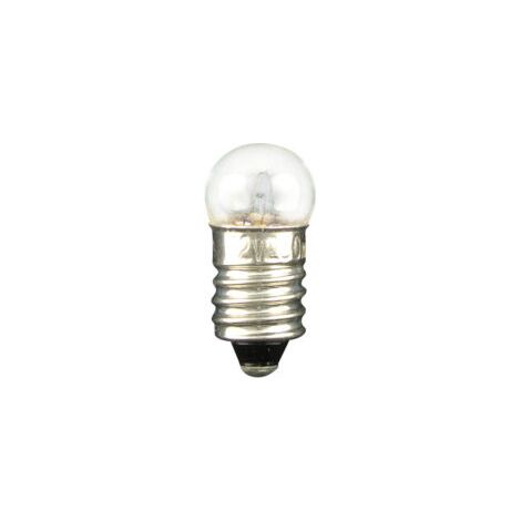 Ampoule à incandescence E10 114885 – 12V 3W – Culot E10 – Durée de vie 200h – Pour tableaux de bord et équipements industriels – Orbitec - 250MA