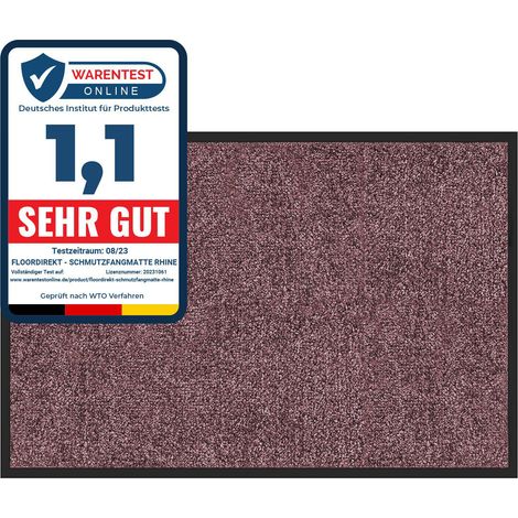 Tapis de Porte Paillasson d'entrée Rhine Mauve 90 x 600 cm