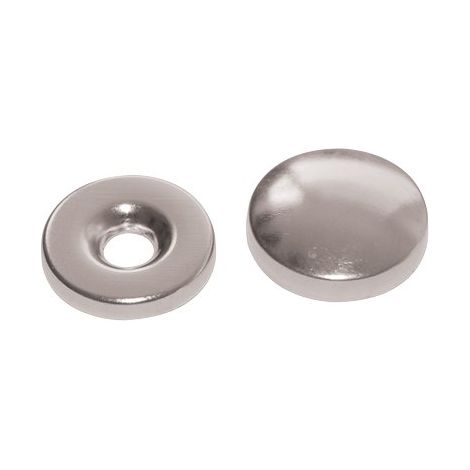 ORLO SOTTOVITE + BORCHIA - OTTONE NICHELATO MM 20 CF=PZ 200- 1 confezioni