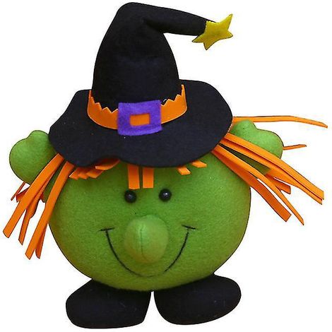 1 poupée tête de citrouille