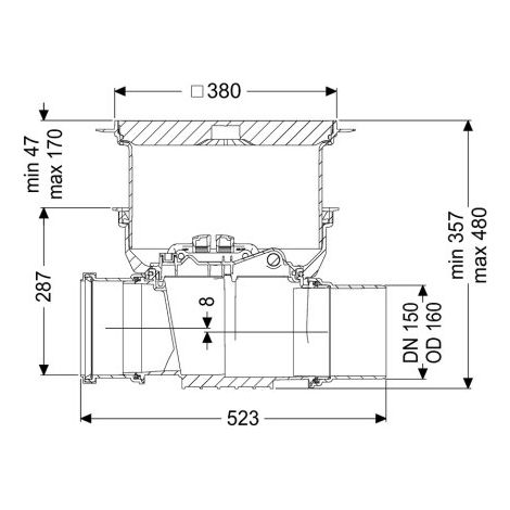 KESSEL 700150.10S Tuyau de nettoyage Staufix