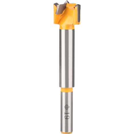 GARRYFIZH Foret à bois de 19 mm, scie cloche pour bois et pierre, coupe-acier