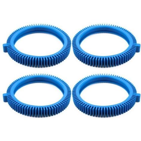 Pneu Avant - Pour Nettoyeur de Piscine 2X 4X - Référence 896584000-143 - Caoutchouc Robuste - 4 Pièces (1/5)