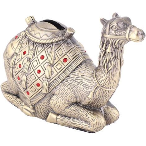 Camel Shaped Piggy Bank Kids Money Saving Box for Home Decor Gift (1/5)