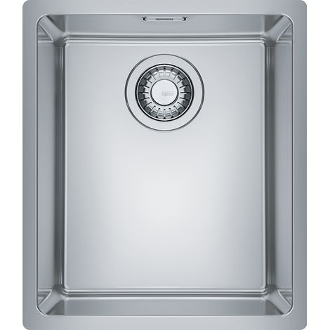 Franke Maris MRX 110-34. Tipo di lavello: Lavello sottopiano, Forma del lavandino: Rettangolare, Materiale del lavandino: Acciaio inox. Larghezza: 380 mm, Profondità: 440 mm - 122.0525.278 (1/2)