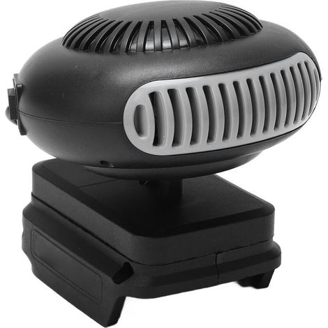 Petit radiateur d'appoint, ventilateur électrique à batterie 170 W, 2 vitesses, 18 V, pour BL1815, BL1820, BL1530, BL1840, BL1850, BL1860 (1/5)