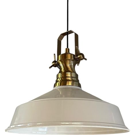 bamyum Suspension Luminaire Rétro en Metal de 30 cm, Lustre de Salon Vintage, Éclairage de Plafond pour Chambre, Cuisine, Lampe Suspendue (1/5)