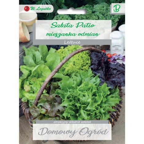 Mix di lattughe varietà Patio tipo 1 g per balcone e terrazzo Semi di legumi