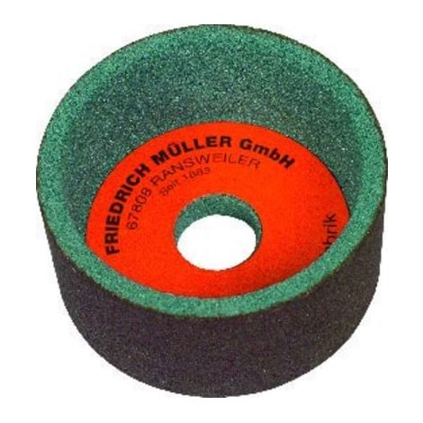 Müller Schleiftopf Silicium-Carbid 100x50x20mm K80 (1/2)