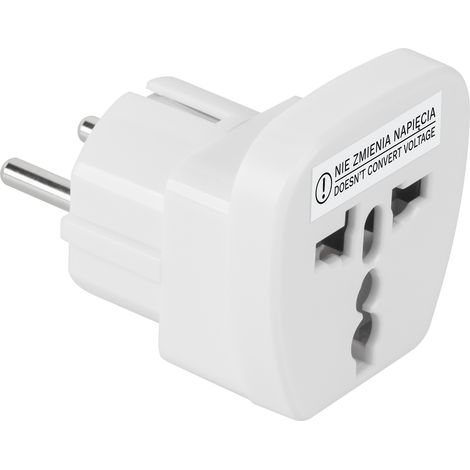 Connettore CA con spina PL - presa universale