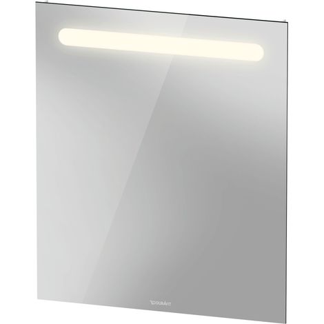 Duravit No.1 miroirs, avec éclairage LED, 600x35x700mm,