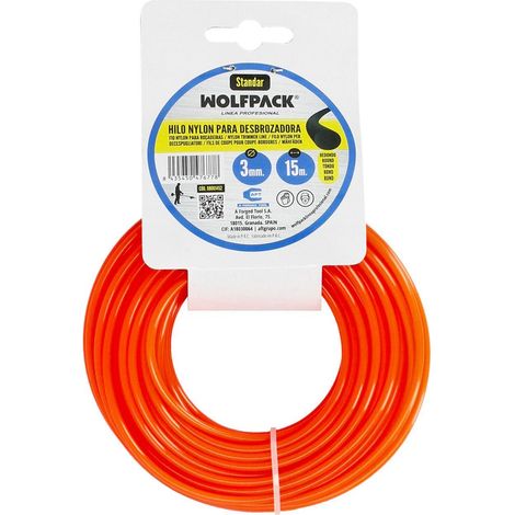 Hilo Nylon Redondo 3,0mm (Rollo 15mt.) (1/5)