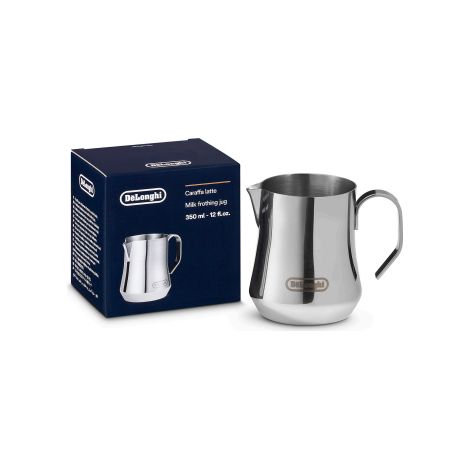 Pichet à mousse de lait en acier inoxydable de 350 ml DeLonghi - 5513282201 (1/6)