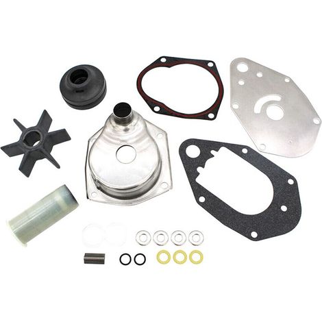 Este kit (46-812966A12) es adecuado para la reparación del impulsor de la bomba de agua y es aplicable a motores fueraborda Mercury Mariner de cuatro tiempos, piezas de automóviles y piezas de motores