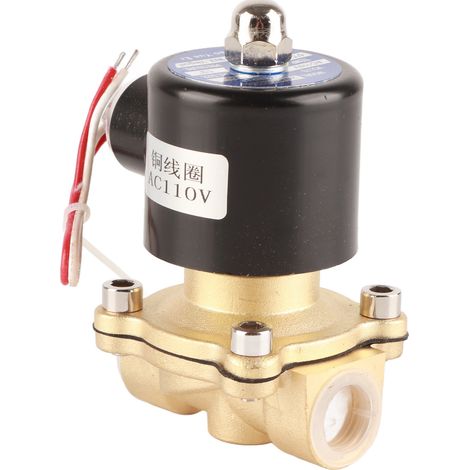 1/2" NPT Messing-Magnetventil AC110V (1/5)