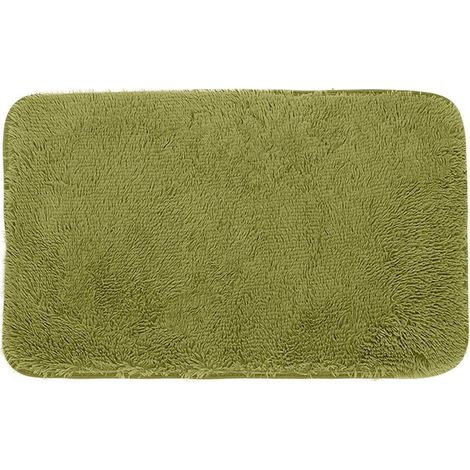 Tapis de porte à poils longs, tapis d'entrée, paillasson de bienvenue décoratif pour le printemps, tapis de sol antidérapant décoratif pour la maison/salle de bain/cuisine/intérieur 51 x 81 cm (1/5)