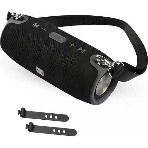 Enceinte Bluetooth portable sans fil 40 W, étanche, stéréo, basses puissantes, USB, AUX, FM