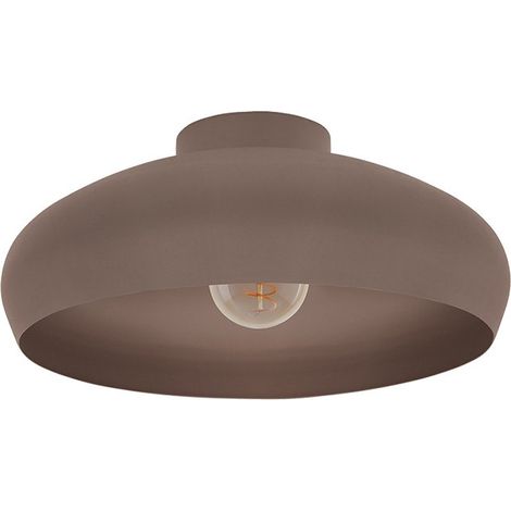 Plafoniera eglo mogano e27 1x60w colore moka- 900359 (1/4)