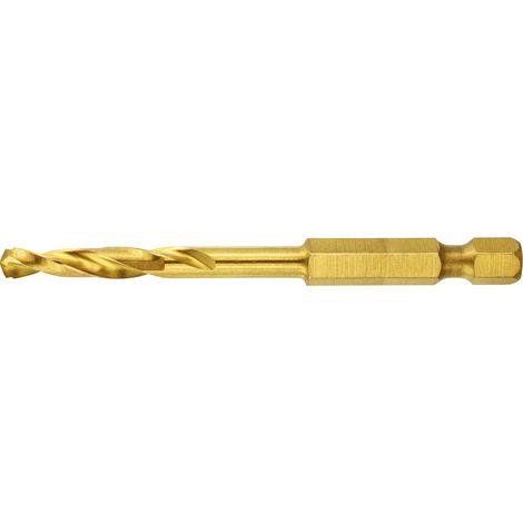 DEWALT DT50008-QZ Punta Titanio per Avvitatore a Impulsi, Attacco 1/4, 5.5 x 78 x 35 mm
