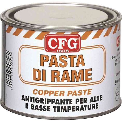 Grasso al Rame Pasta di Rame Antigrippante per Freni Auto e Flange 500ml (1/4)