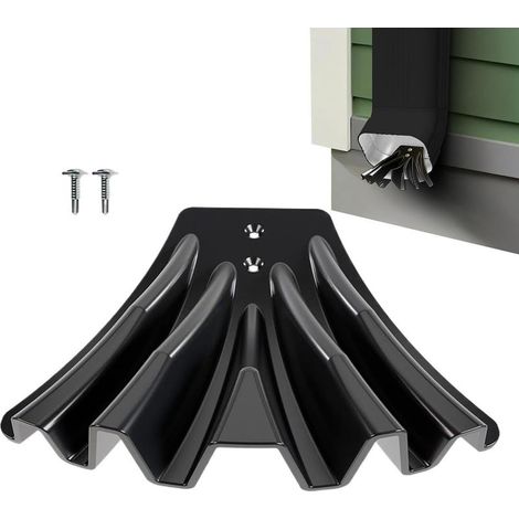 Déviateur De De Gouttière,Extension Drain Résistante Anti-Intempéries Et Renforcée,Déviateur De Pluie Extension Gouttière Pour Maison Jardin Cour Terrasse Patio Pelouse Porche Cheminement (1/5)
