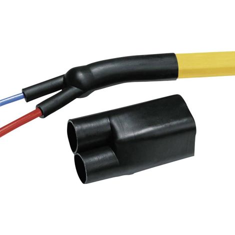 HellermannTyton 402-23058 Ripartitore preformato termorestringente 2 vie Diametro interno prima restringimento: 33 mm 1 (1/2)