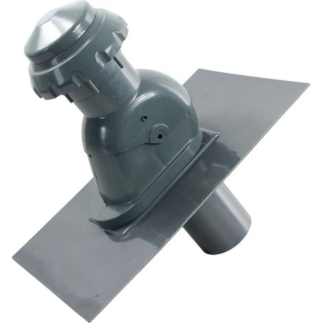 Flachdach-Sanitärlüfter Variant DN 125 Flansch aus Bitumen o. Hart-PVC (1/4)