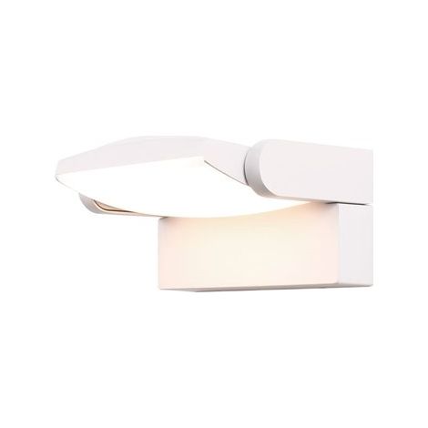 Mantra Aplique LED Exterior HOOD 12W 3000K blanco/gris oscuro (1/2)