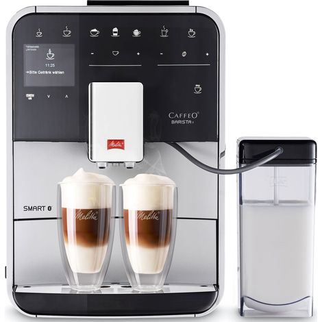 Melitta Barista T Smart máquina de café plata y negra (1/5)