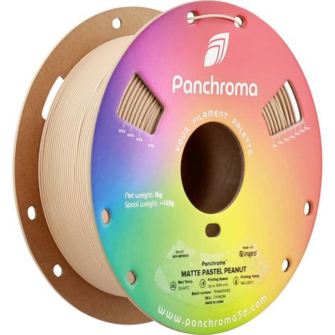 Polymaker CA04034 Panchroma™ Matte Filamento per stampante 3D Plastica PLA Opaco, Bassa densità 1.75 mm 1000 g Pazzetta (1/4)