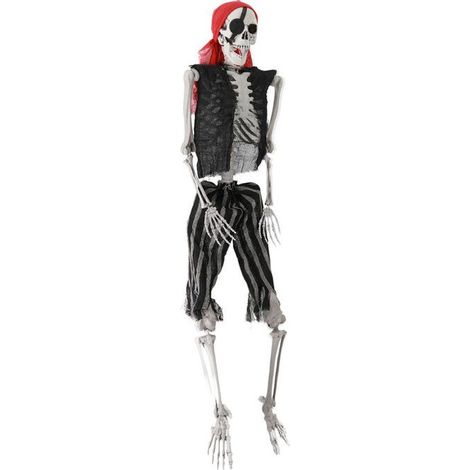 Squelette Humain Articulé pour Décoration Halloween Party- Fêtes Halloween Accessoires en Plastique (1/5)