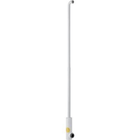Geberit - Set di gomiti di scarico 90, telescopici, con elementi isolanti e tappo di protezione 119.611.16.1 (1/3)