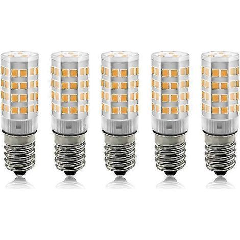 Lot de 5 ampoules LED E14 - Ampoules maïs 3 W - Équivalent ampoules incandescentes 30 W - Blanc chaud 3000 K - Non dimmables [Classe énergétique A+] (1/5)