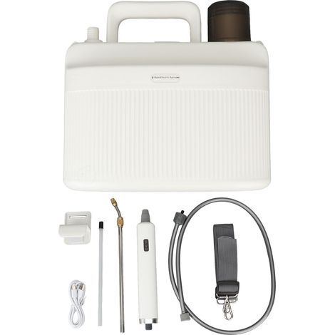 Pulvérisateur électrique portable rechargeable de pulvérisateur de sac à dos de 2200 mah pour les plantes de mauvaises herbes de pelouse de cour. (1/5)
