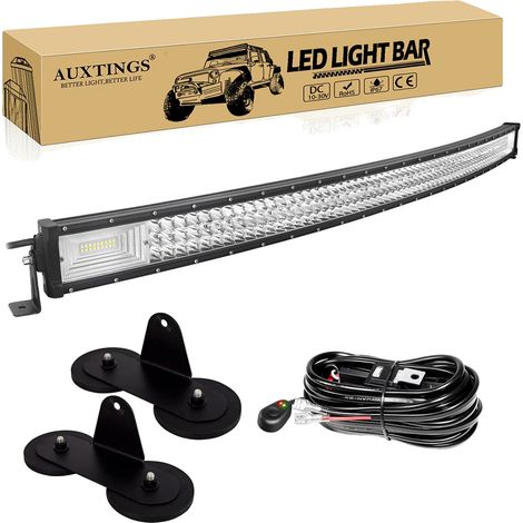 Barre lumineuse LED, conception étanche, sortie de haute luminosité, 52in Supports Fil (1/2)