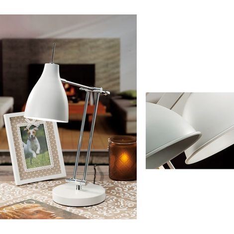Lampada da Tavolo in metallo step snodabile 65 cm 2 Colori (1/2)
