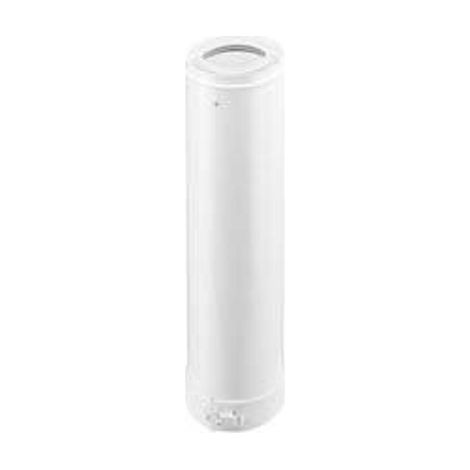 Burgerhout tuyau concentrique pp 80/125 l=1000 blanc