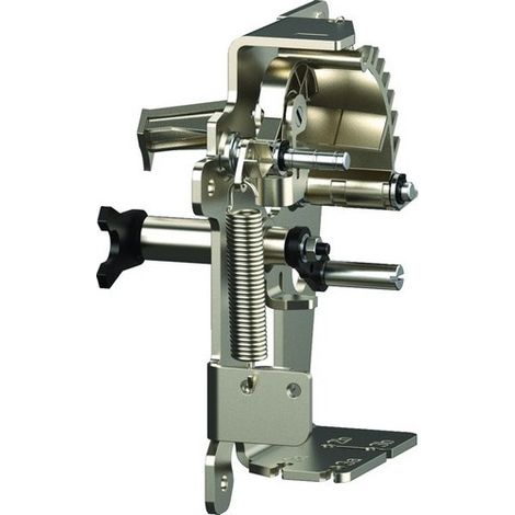 Platine pour interverr.méca. HW1 Débro Secours (type 2S) - 1 platine/ACB (MI) - HAGER HWY225H
