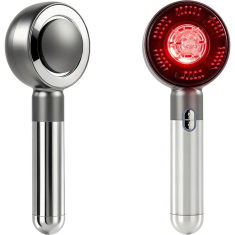Multifunctional 3-in-1 electric scalp massager for hair growth,  red scalp therapy,  portable smart hairbrush,  IPX7 waterproof (1/5)