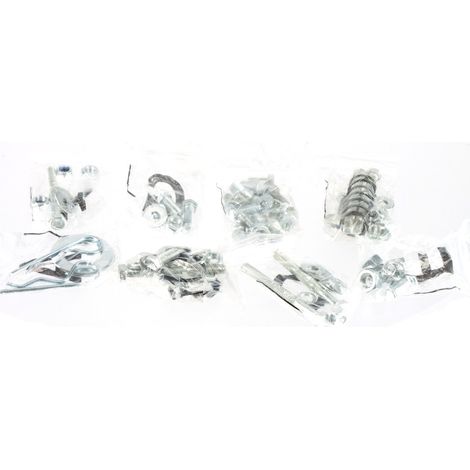 Kit visserie - pour Bétonnière 160L - pièce de rechange pour ref OXEO 760400