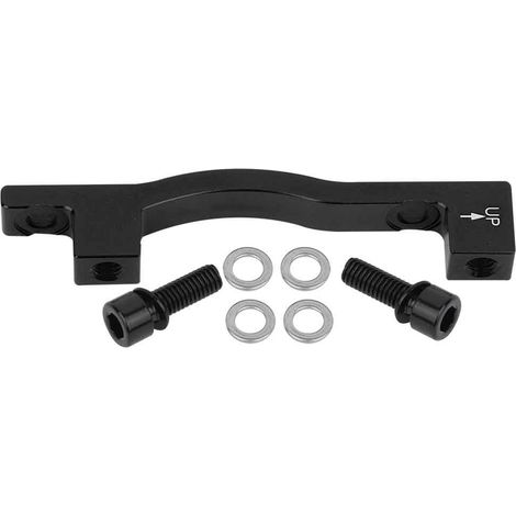 Robuster Fahrrad-Scheibenbremssattel-Montageadapter A-F203 für Mountainbike MTB (Schwarz). (1/5)