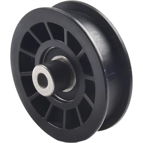 Poulie plate pour tracteur à gazon, Poulie de transmission pour tondeuse à gazon, Pour tondeuse autoportée 917287240, tracteur 917287461, remplace OEM 194327 et 532-194327, noir (1/5)