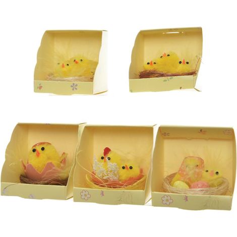10 passende Osternester Modelle ø5x4cm