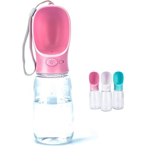 Filiyano-1 gourde portable pour chien, 550 ml, avec distributeur d'eau pour chiens (1/3)